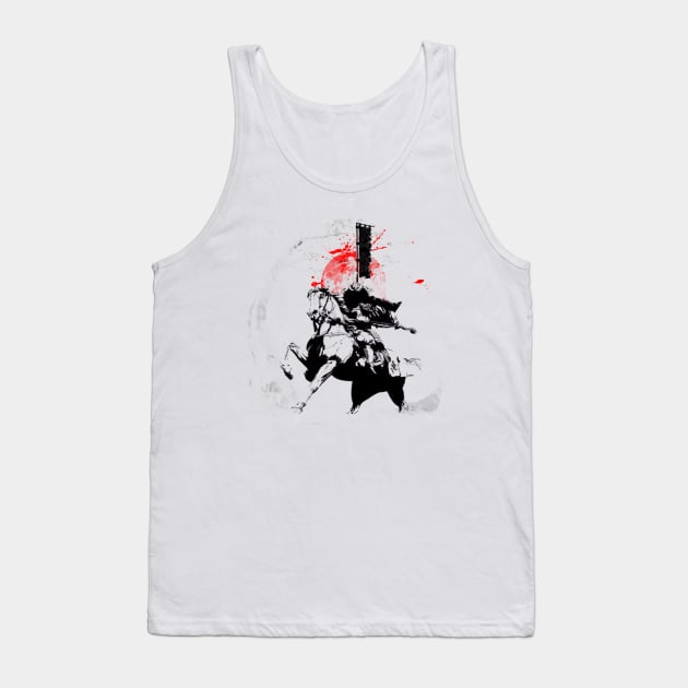 Japanese Samurai Tank Top by vivalarevolucio